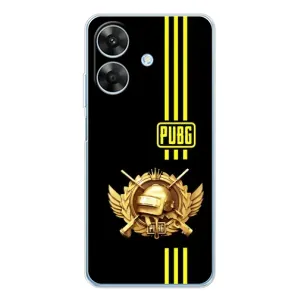 Чохол (TPU) з картинкою "Лого Пабг" на Ноте 60х (Логотип PUPG)
