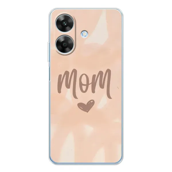 Чехол с рисунком «Love mom» для Realme Note 60x Чехол с рисунком «Love mom» для Realme Note 60x