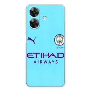 Силиконовые Чехлы принт Футбол на Realme Note 60x (Man City)