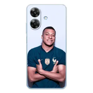 Чохол (TPU) з Футболістом на Realme Note 60x (Мбаппешичка)