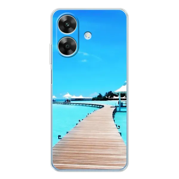 Чехол с рисунком «Набережная» для Realme Note 60x Чехол с рисунком «Набережная» для Realme Note 60x