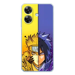 Купить Чехлы на телефон с принтом Anime для Realme Note 60x (Naruto Vs Sasuke)