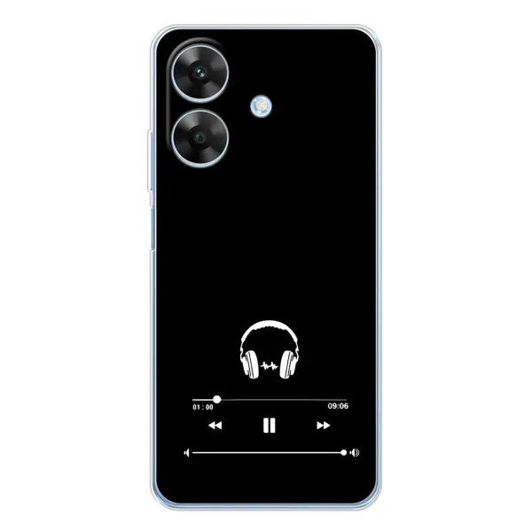 Чехол с рисунком «Плеер» для Realme Note 60x Чехол с рисунком «Плеер» для Realme Note 60x