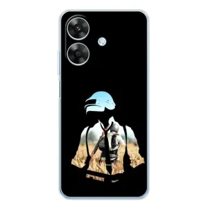 Чохол з картинкою "Герой Pubg" на Realme Note 60x (Пубг мен)