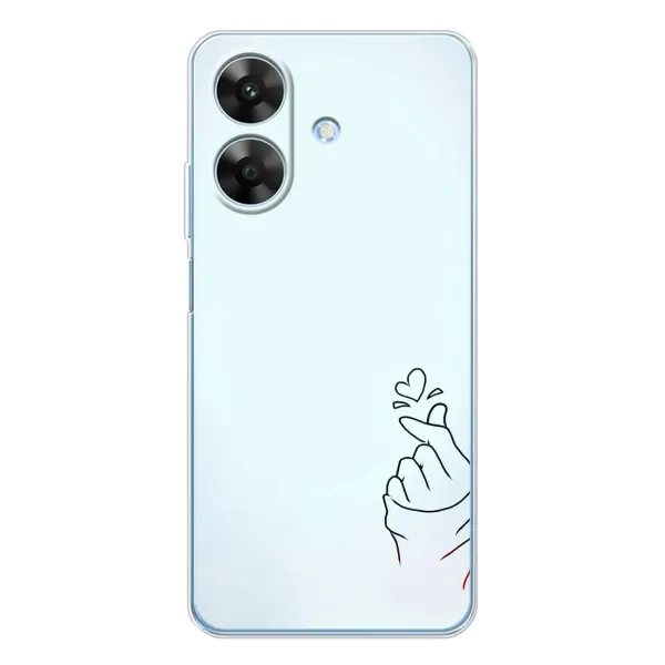Чехол с рисунком «Сердце на голубом» для Realme Note 60x Чехол с рисунком «Сердце на голубом» для Realme Note 60x