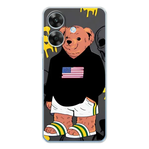 Чохол з малюнком «Teddy USA» для Realme Note 60x
