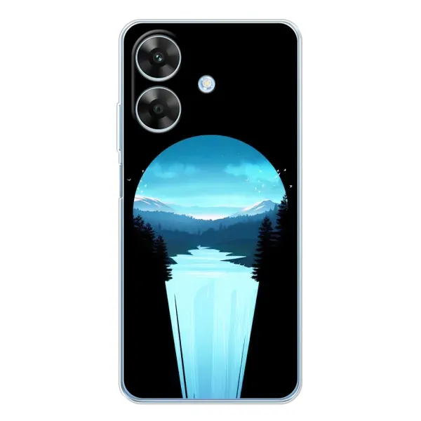 Чехол с рисунком «Синий Водопад» для Realme Note 60x Чехол с рисунком «Синий Водопад» для Realme Note 60x
