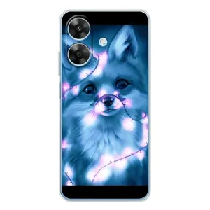 Чехол с Лисичкой для Realme Note 60x (Яркая Лиса)