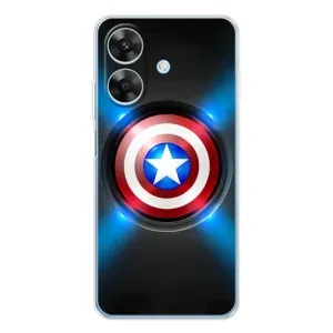 Чохол с Щітом Капітана Америки на Realme Note 60x (Яскраий Щит Капітана)