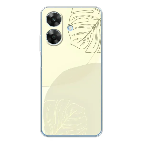 Чехол с рисунком «Зелёный фон» для Realme Note 60x