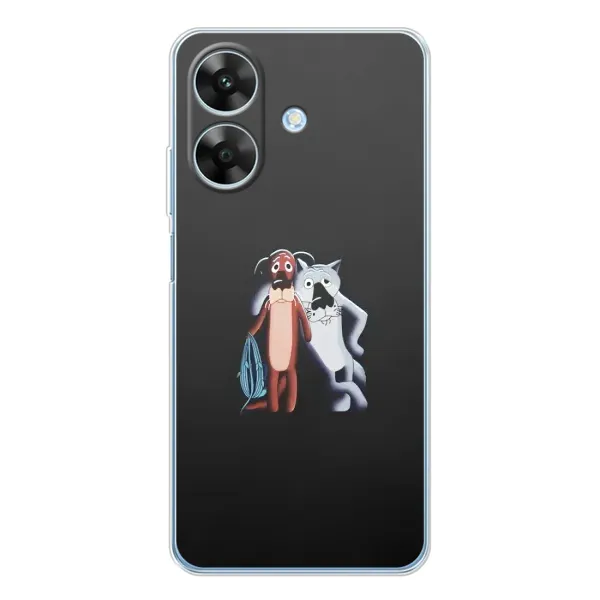 Чехол с рисунком «Шо, опять» для Realme Note 60x