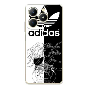 Чехол в стиле "Адидас" для Реалми Ноты 70 (Adidas шнурки)