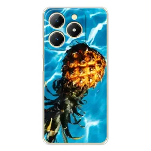 Чехол с изображением вкусной еды для RealMe Note 70 (Ананас)
