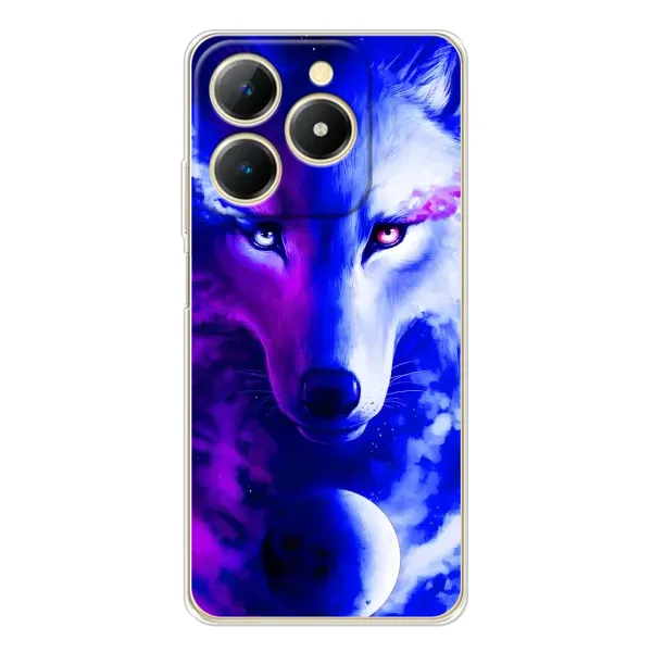 Чехол с рисунком «Арт-Волк» для Realme Note 70 Чехол с рисунком «Арт-Волк» для Realme Note 70