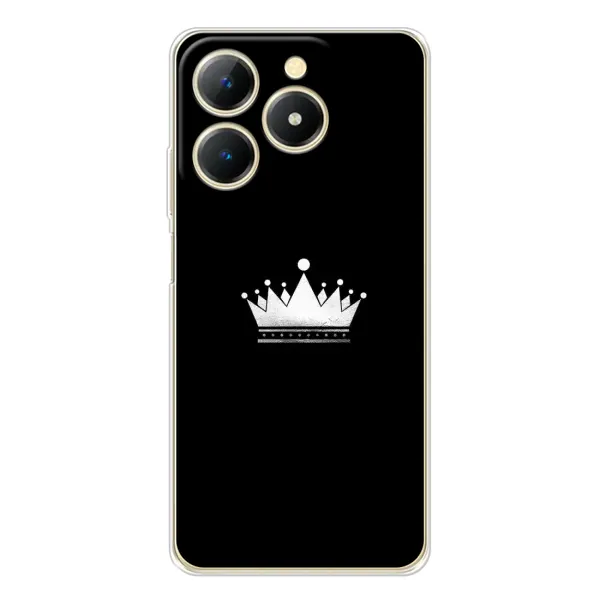 Чехол с рисунком «Белая корона» для Realme Note 70 Чехол с рисунком «Белая корона» для Realme Note 70