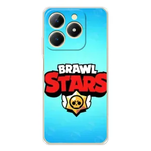 Силиконовый Чехол на RealMe Note 70 с картинкой Brawl Stars (Бравл Старс)