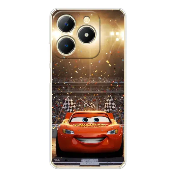 Чехол с рисунком «Молния Маквин стадион» для Realme Note 70