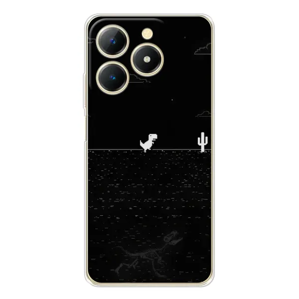 Чехол с рисунком «Динозаврик» для Realme Note 70