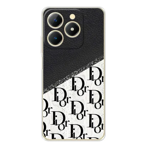 Чехол с рисунком «Диор» для Realme Note 70