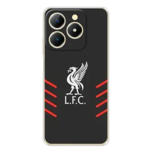 Силиконовые Чехлы принт Футбол на RealMe Note 70 (Эмблема Liverpool)