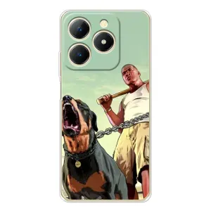 Чехол с рисунком «GTA» для Realme Note 70