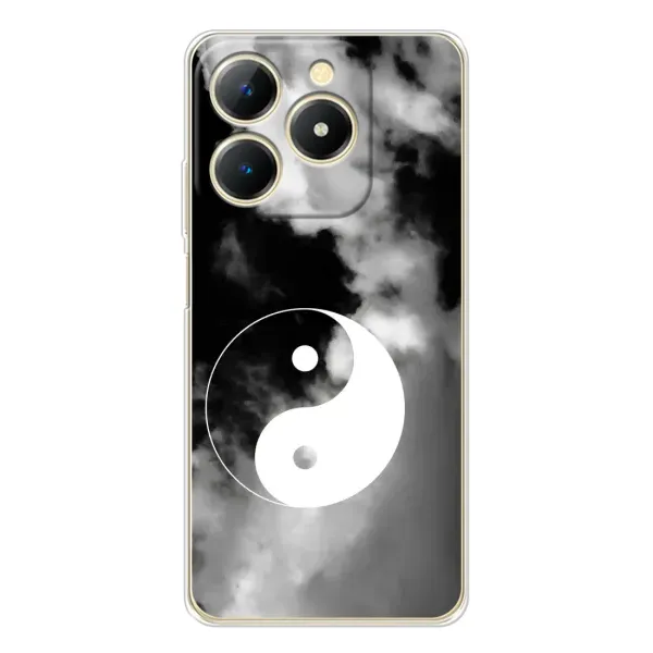 Чехол с рисунком «Инь-Янь» для Realme Note 70 Чехол с рисунком «Инь-Янь» для Realme Note 70