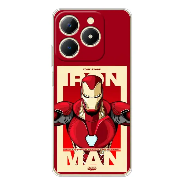 Чехол с рисунком «Iron man» для Realme Note 70 Чехол с рисунком «Iron man» для Realme Note 70