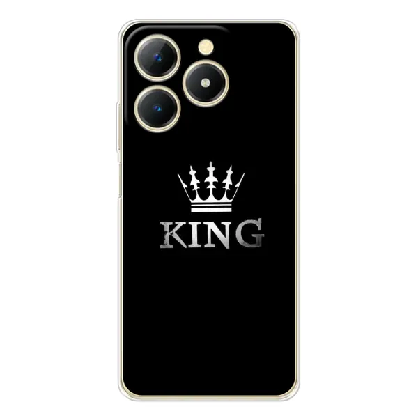 Чехол с рисунком «KING» для Realme Note 70 Чехол с рисунком «KING» для Realme Note 70