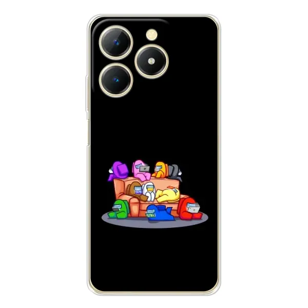 Чехол с рисунком «Команда» для Realme Note 70