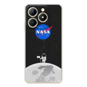 Силіконовый бампер з принтом "Наса" на RealMe Note 70 (Космонавт NASA)