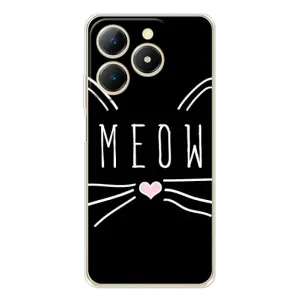 Бампер с изображением Котиков для Реалми Ноты 70 (КОТИК MEOW)