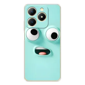 Чехол с рисунком «Забавное мятное лицо» для Realme Note 70