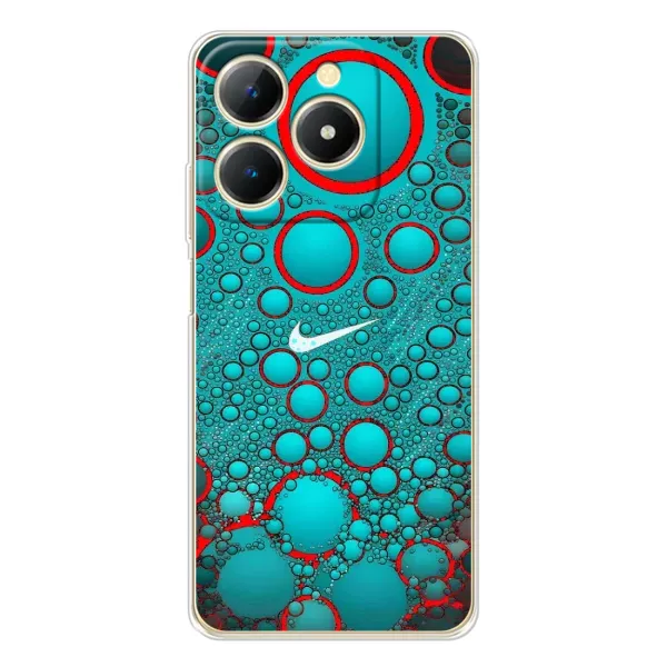 Чехол с рисунком «Найк зеленый» для Realme Note 70 Чехол с рисунком «Найк зеленый» для Realme Note 70