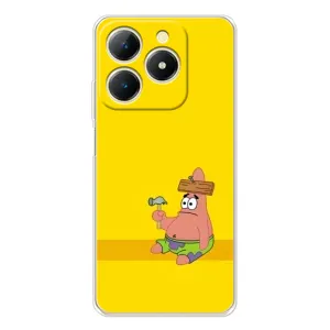 Чехлы с Патриком на RealMe Note 70 (Ошибочка)