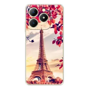 Чехол с Эйфелевой башней на RealMe Note 70 (Paris photo)