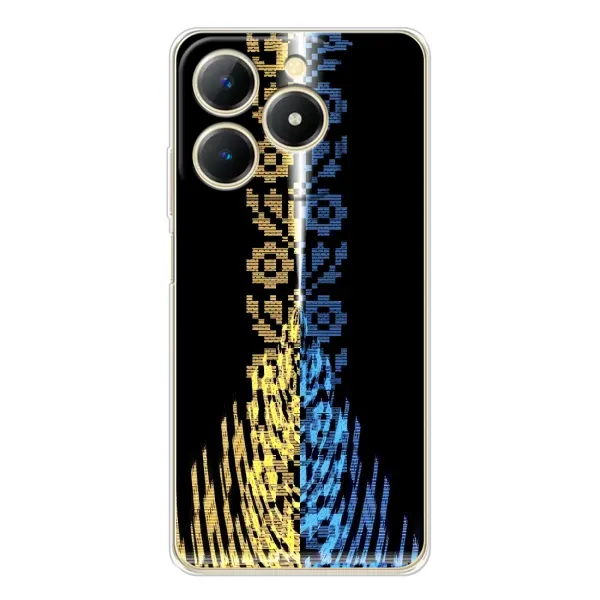 Чехол с рисунком «Патриотическая вышиванка» для Realme Note 70 Чехол с рисунком «Патриотическая вышиванка» для Realme Note 70