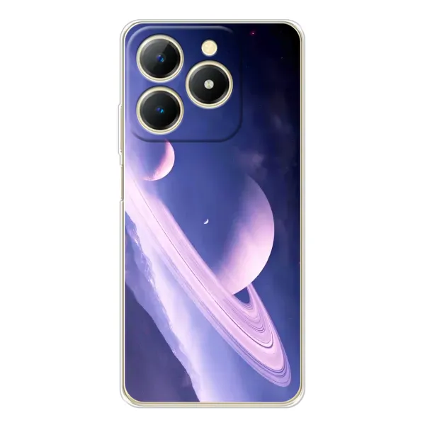 Чехол с рисунком «Планета в космосе» для Realme Note 70 Чехол с рисунком «Планета в космосе» для Realme Note 70