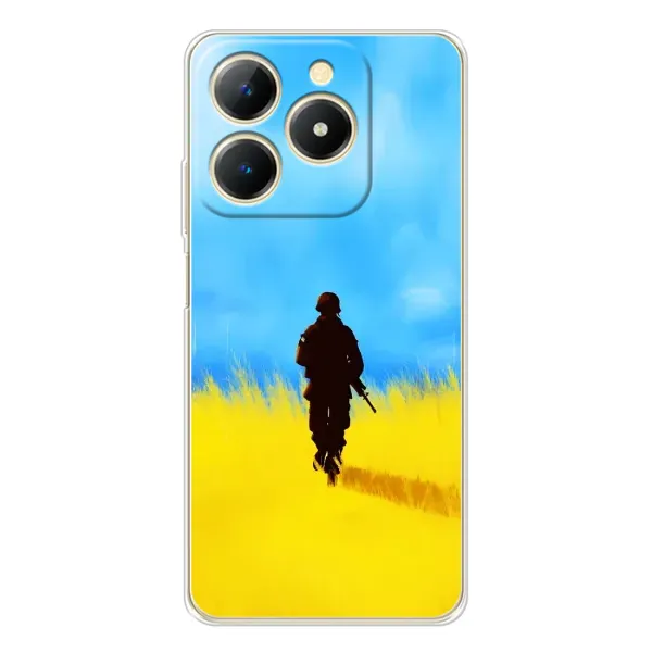 Чехол с рисунком «Солдат в поле» для Realme Note 70 Чехол с рисунком «Солдат в поле» для Realme Note 70