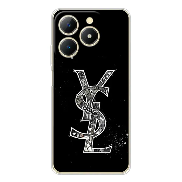 Чехол с рисунком «YSL» для Realme Note 70