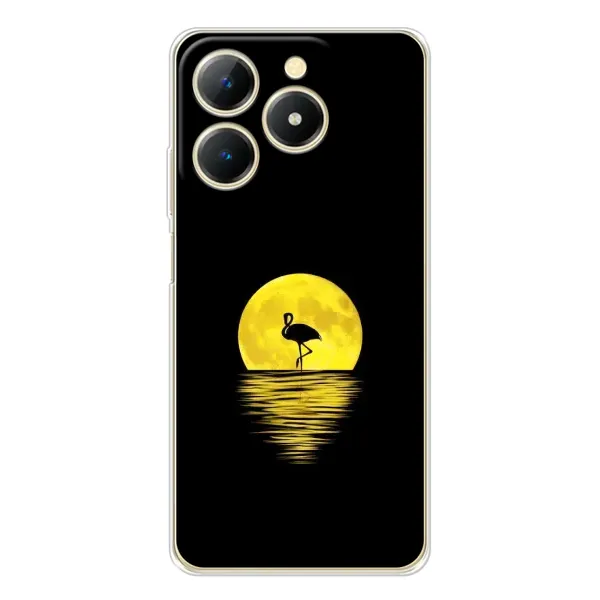 Чехол с рисунком «Желтый Закат» для Realme Note 70