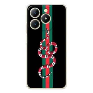 Чехлы Бренд GUCCI для RealMe Note 70 (Змей Гуччи)