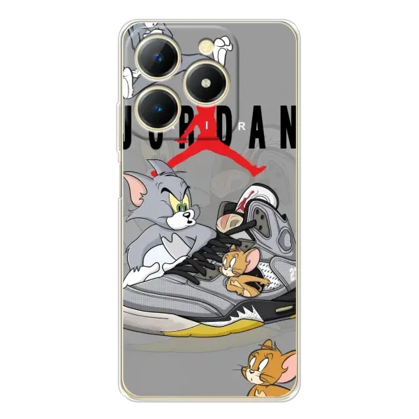 Чехол с рисунком «Air Jordan» для Realme Note 70T Чехол с рисунком «Air Jordan» для Realme Note 70T