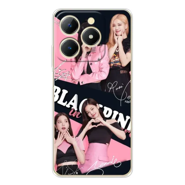 Чехол с рисунком «BLACKPINK» для Realme Note 70T
