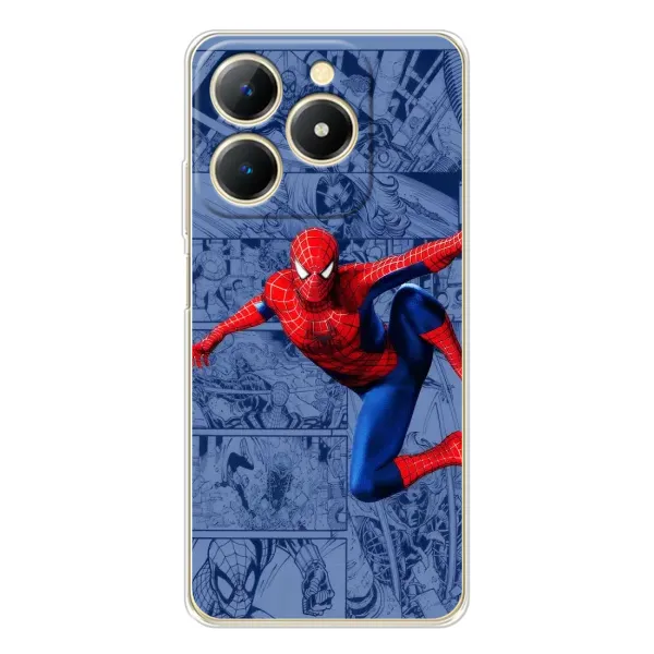 Чехол с рисунком «Человек Паук» для Realme Note 70T