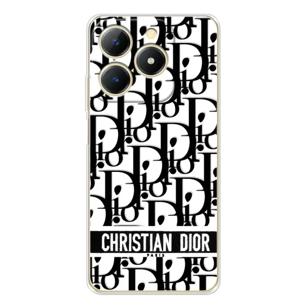 Чехол с рисунком «Christian Dior» для Realme Note 70T