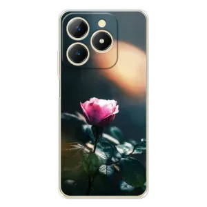 Чехлы с принтом Розочки для Realme Note 70T (Цветок ночной)