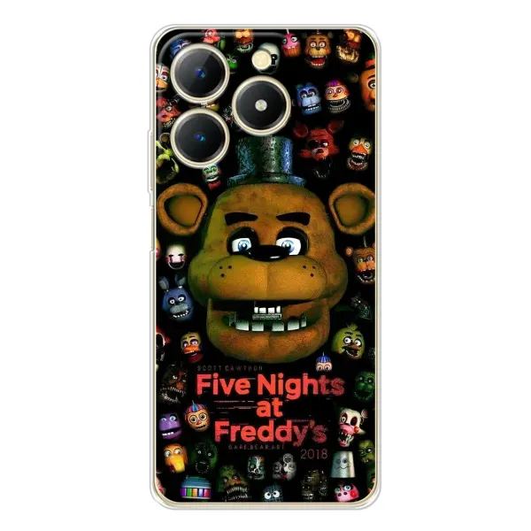 Чехол с рисунком «Freddy» для Realme Note 70T