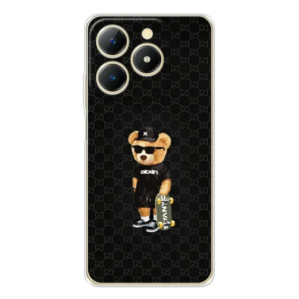 Чехол с рисунком «GUCCI Teddy» для Realme Note 70T