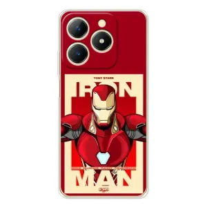 Чехол Супергерой Железный человек на Realme Note 70T (Iron man)