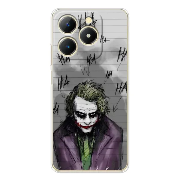 Чехол с рисунком «Joker клоун» для Realme Note 70T Чехол с рисунком «Joker клоун» для Realme Note 70T